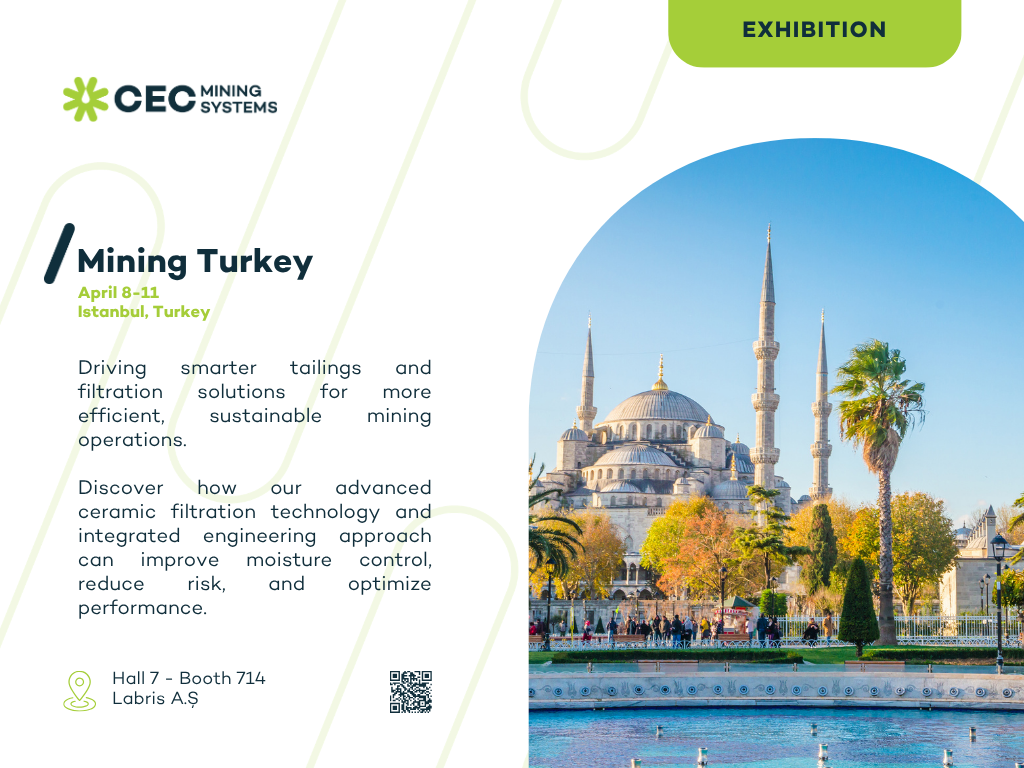 Announcing that we'll be at the mining turkey conference in Istanbul.